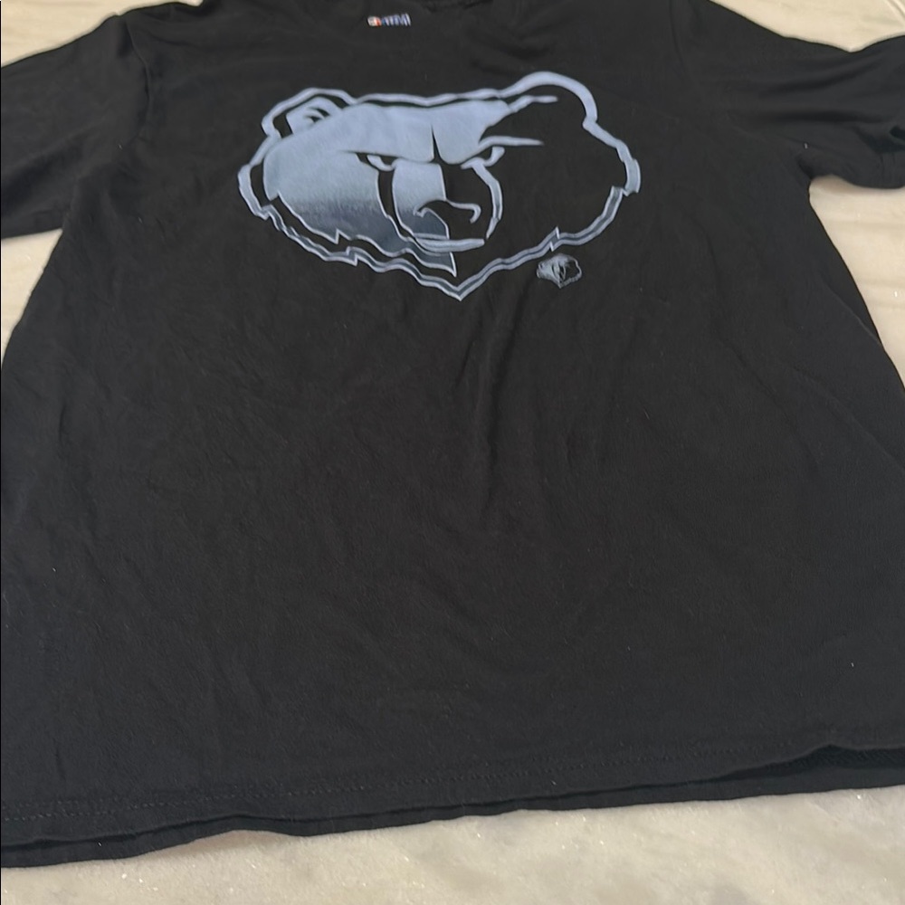 NBA Black Short Sleeve Tee Memphis Grizzlies - Picture 6 of 8